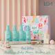 Love Momma 4 Bottles + Napkins Gift Hamper for Baby Care (Baby Shampoo, Hair Oil, Body Butter, Body Wash) 1's - Baby Shampoo