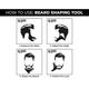 Beardo Beard Styling Comb - Beard Comb