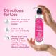 UXR Bath & Body Wild Rose Shower Gel 200 ml - Shower Gels & Body Wash