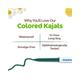 Mamaearth Long Stay Colored Kajal for 11 Hour Long Stay Forest Green 0.35 gm - Kajal & Kohls