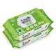 BeeBaby Fresh Baby Wet Wipes. Contains Aloe Vera, Vitamin E & Anti of 72 Wipes 2's - Cotton Buds & Balls