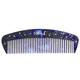Babila Sparkle Comb-HMS-01 (Blue) 1's - Hair Combs