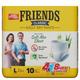 Friends Classic Adult Dry Pants (L) 10's - Adult Diapers & Pads