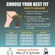 AccuSure Orthopedic Pain Relief Knee Support - Black & Green (S) 1's - Knee/Leg Supports