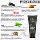 Globus Naturals Anti Pollution & Anti Acne Charcoal Face Wash, 100gm each 2's - Face Wash & Cleansers