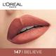 L'Oreal Paris Rouge Signature Matte Liquid Lipstick, 147 I Believe 7 ml - Lipsticks