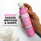 LetsShave Evior 3 Sensitive Razor 3's + Evior Whipped Shave Cream 150 gm - Women - Hair Removal Accessories