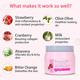Aryanveda Milk Protein Hydrating Cream - Strawberry & Cranberry 400 gm - Lotions & Creams