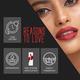 Insight Cosmetics Make-Up Essential Matte Lip Ink- Boujee 23 4gm - Liquid Lipsticks