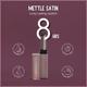 SUGAR Cosmetics Mettle Satin Lipstick - 08 Eugenie (Deep Chocolate Brown) 2.2 gm - Lipsticks