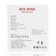 Glamveda Red Wine Advance Anti Ageing Facial Kit 40g each 3's - Facial Kits