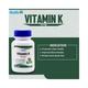 Healthvit Vitamin K 55 mcg - Capsules 60's - Multi-Vitamins
