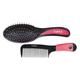 Babila Cushioned Brush with Comb-HB-v 810 1's - Hair Brushes