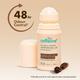 mCaffeine 5% AHA Underarm Roll On - Lactic Acid & Fresh Coffee Deodarant, Prevents Odour & Pigmentation 50 ml - Women Deodorants/Roll-Ons