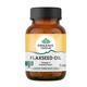 Organic India Flax Seed Oil Veg Capsule 60's - Herbal Dietary Supplement