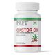 INLIFE Castor Oil 500 mg Veg Capsule 60's - Hair & Skin