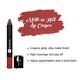 SUGAR Cosmetics Matte As Hell Crayon Lipstick - 08 Jackie Brown (Reddish Brown) 2.8 gm - Lip Crayons