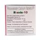 Rosvin 10mg Tablet 10'S - High Cholesterol-Dys