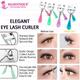 Majestique Premium Elegant Eyelash Curler Non-Slip Lashes Curler Fit All Eye Shape Curved Lash Curler 1's - Eyelash Curlers