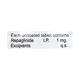 Restrict 1mg Tablet 10'S - Diabetes-Ant