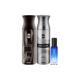 Ajmal Carbon & Silvershade Deo & Yearn EDP Pack of 3 20 ml - Women Perfumes (Edt/Edp)