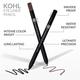 Star Struck by Sunny Leone Kohl Eye Liner Pencil - Black 1.2 gm - Kajal & Kohls