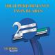 Vi-John Master Stroke Twin Blades Ultrastrip with Aloevera Disposable Razor for Men 5's - Razors & Cartridges