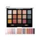 Miss Rose 15 Color Matte Eyeshadow 7001 - 078NT 01 20 gm - Eyeshadow, Bases & Primers