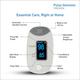 Omron CMS50D4 Finger Pulse Oximeter Blood Oxygen SpO2 Sports and Aviation Monitor 1's - Blood Glucose Monitors/Test Strips