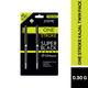 Jaquline USA OneStroke Super Black Kajal Twin Pack 0.6 gm - Kajal & Kohls