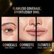 Lakme Xtraordin-airy Mattreal Mousse Concealer, conceals dark circles, even skin tone, Caramel, 9 gm - Concealer