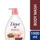 Dove Relaxing Almond Cream Body Wash with Hibiscus for Smooth Skin Scent 1000ml - Shower Gels & Body Wash