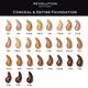 Makeup Revolution Conceal & Define Foundation F8 23 ml - Concealer