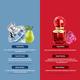 Chopard Love 30ml + Chopard Wish 30ml Eau De Parfum 2's - Women Perfumes (Edt/Edp)