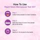 Rapid News Menopause Instant Urine Test Kit 3's - Test Strips & Lancets