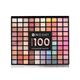 Swiss Beauty Makeup Pro 100 Colors Multicolor Eyeshadow Palette 80 gm - Eyeshadow, Bases & Primers