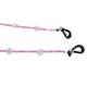 Modisch Pink Beads With Transparent Moti Sunglasses Chain (JC-1403-Pink) 1's - Wearables Sunglasses