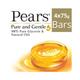 Pears Pure And Gentle Bathing Bar With 98% Pure Glycerine & Natural Oil Look Young Stay Young 75gm - Soaps