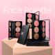 Star Struck By Sunny Leone Face Palette - Hippie-ish 12 g - Face Palettes