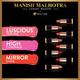 Manish Malhotra Beauty By MyGlamm Hi-Shine Lipstick-Velvet Rose 4 gm - Lipsticks