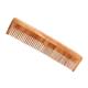Aravi Organic Neem Wood Comb Fine and Wide Tooth 1's - Hair Combs