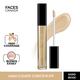 Faces Canada High Cover Concealer with Shea Butter & Vitamin E - Sand Beige 01, 4ml - Concealer