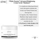 Votre White Essence Advance Brightening Creme Scrub 100 gm - Scrubs & Exfoliants