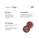 Love Earth Lip & Cheek Tint Multipot-Watch Me Slay with Richness Of Essential Oils 8 gm - Blushes