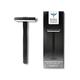 Bombay Shaving Company Black Precision Safety Razor (with 5 Platinum Coated Feather Blades) 200 gm - Razors & Cartridges