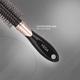 Vega Round Hair Brush for Men and Women, Reduces Snags, Detangle and Tangles (E34-RB) 65 gm - Hair Brushes