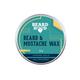 Beardhood Mustache & Beard Wax - Strong Hold All Natural 30 gm - Beard Wax