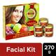 Skin-Lightening Fruit Facial Kit 270 gm - Facial Kits