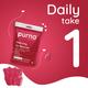 Purna Gummies Biotin Cranberry Flavour Gummy for Hair, Nails and Skin, 1 daily 30's - Hair & Skin