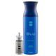 Ajmal Asher Concentrated Perfume Oil Oriental And Blu Homme Deodorant Aquatic Woody Fragrance 212 ml - Perfumes (Edt/Edp)